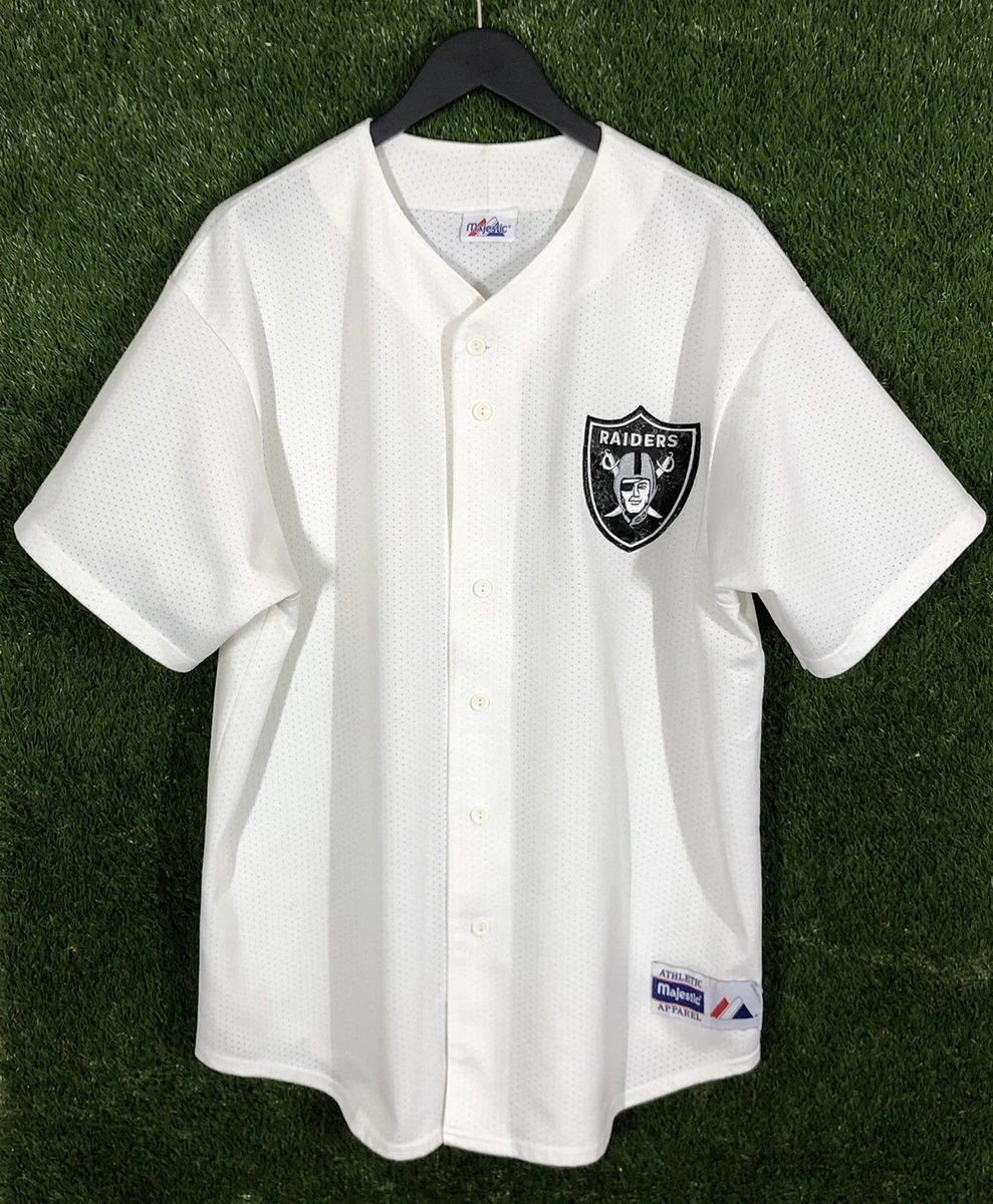 Vintage Majestic Baseball Las Vegas LA Oakland Raiders Football Jersey Men  XL