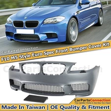 M5 StyleFront Bumper Cover w/Air Duct Conversion For BMW 5-Series 2011-2016 F10