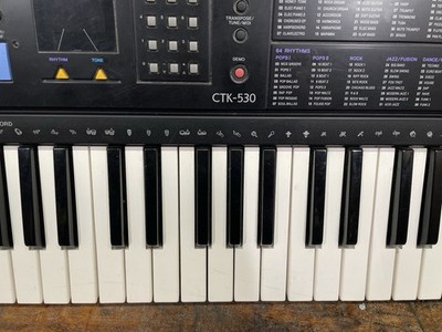 CASIO CTK-530 電子キーボード 61鍵 Vintage Casio CTK-530 Electronic Keyboard 61 Key with Manual Power