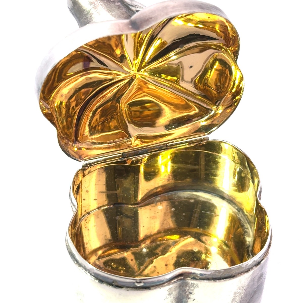 Tiffany & Co. Sterling Silver 925 Frog on Lily Pad Pill Box | eBay