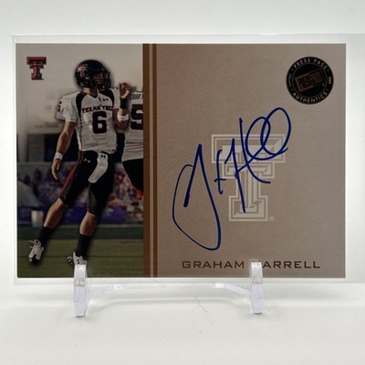 2009 Press Pass Autographs Bronze #GH Graham Harrell Auto FB