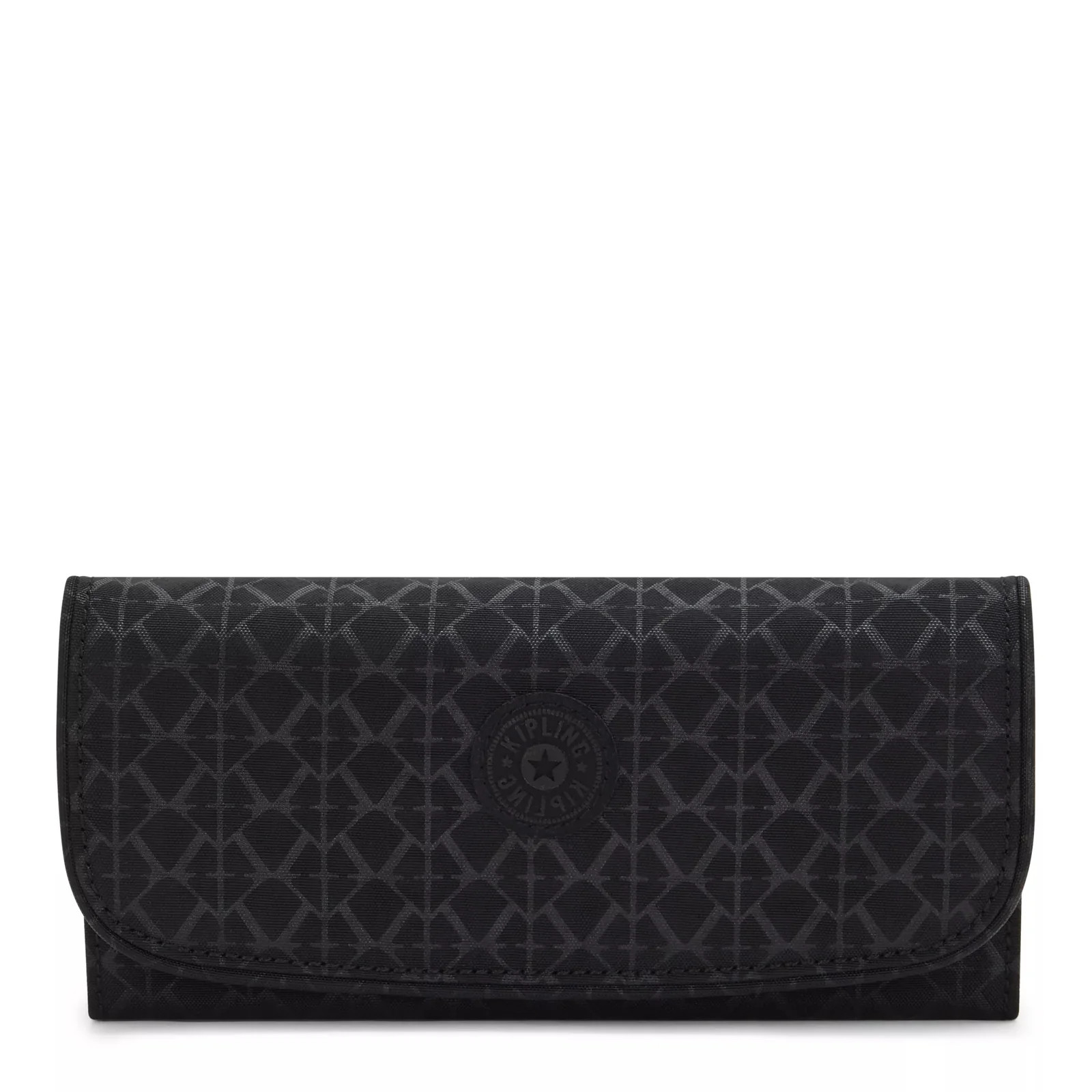 Kipling Womens Money Land Printed Organizer RFID Blocking Snap Wallet 8590₽