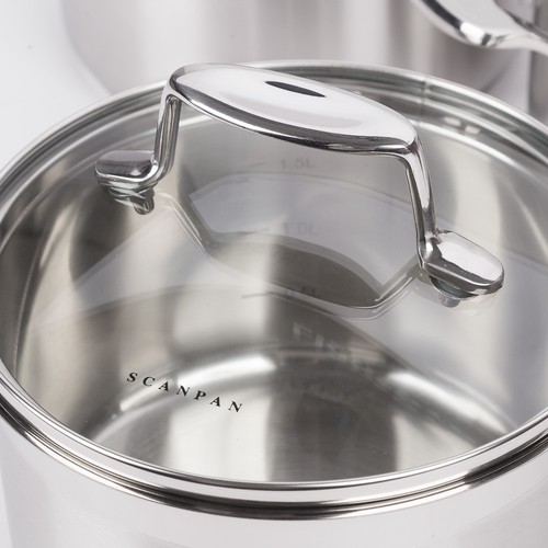NEW Scanpan Impact Saucepan Set 3pce - Picture 7 of 7