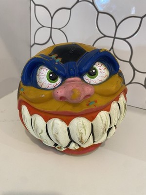 Vintage 1986 SUPER MADBALLS GOAL EATER Soccer Ball RARE 80's Retro