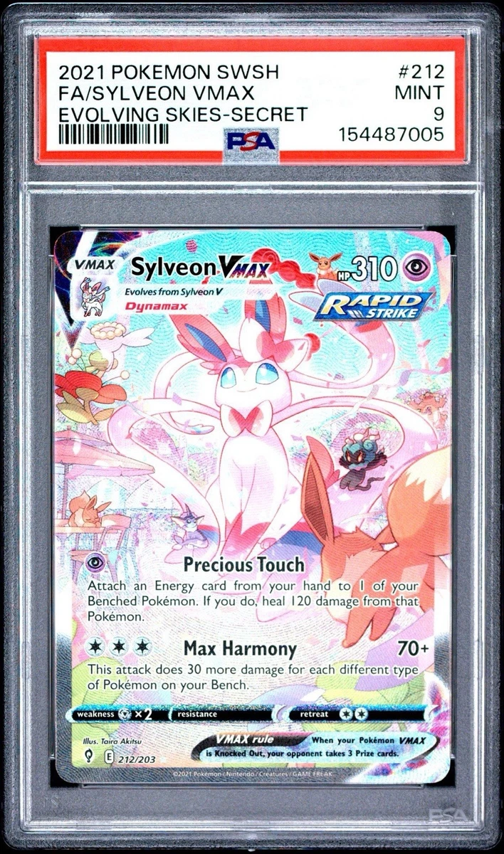Sylveon VMAX 212/203 SWSH07: Evolving Skies for sale | eBay