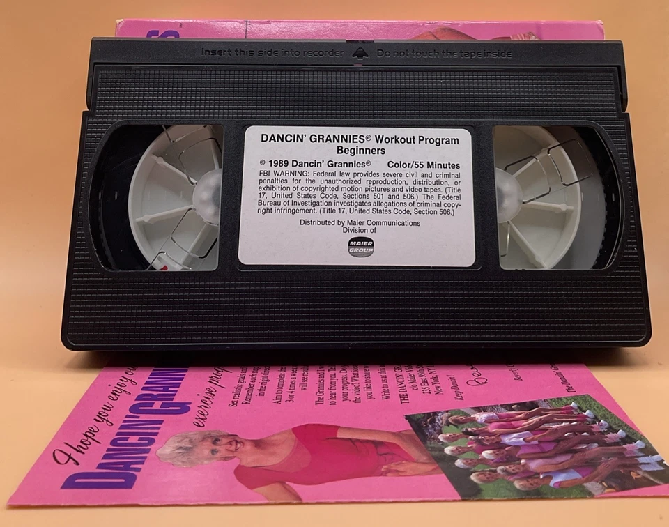 Dancin' Grannies - Mature Fitness Beginners VHS 1991 **Buy 2 Get 1 Free** - Image 3 of 3