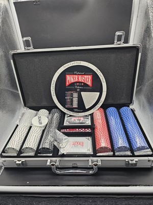 Professional Poker Master - WPT Poker Chip Set Metal Case Brand New All Sealed!!