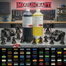 MOULDCRAFT A3000B 1kg BLACK FAST CAST Polyurethane Liquid Plastic casting Resin