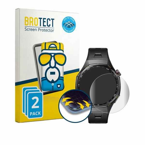 2X Huawei Watch GT 7 Pro Displayfolie Full-Cover Schutz-image
