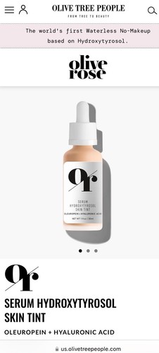OLIVEDA Olive Rose SERUM HYDROXYTYROSOL SKIN TINT Shade 4 Liquid Foundation NEW!