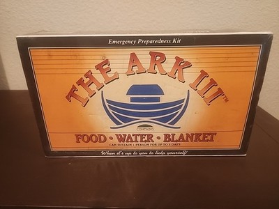 The Ark III 3-Day Emergency Survival Kit Food & Water NEW Sealed Made in USA