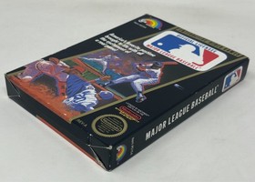NES Nintendo - Major League Baseball - CIB Complete in Box - Tested  (LJN, 1987)