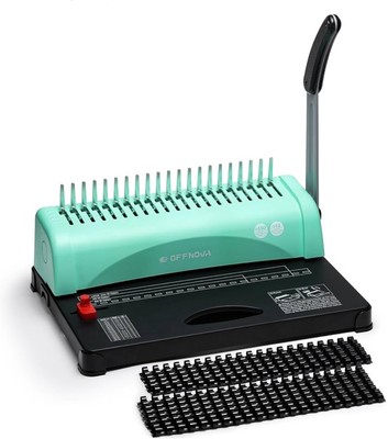 Binding Machine, 21-Hole 450 Sheets Paper Comb Punch Binder Machine for A4 A5