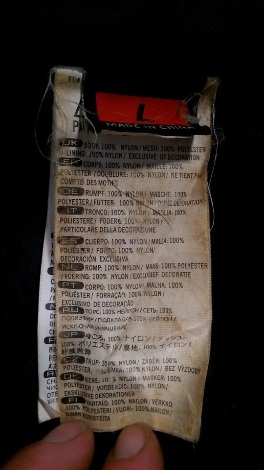 Pantalones impermeables Icon Patrol para motocicletas grandes negros equipo para mal tiempo Foto 3 de 4