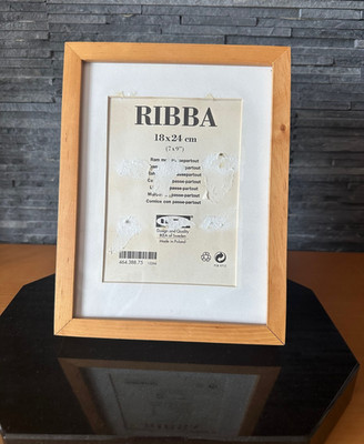IKEA RIBBA Bilderrahmen Holz 18 x 24 cm