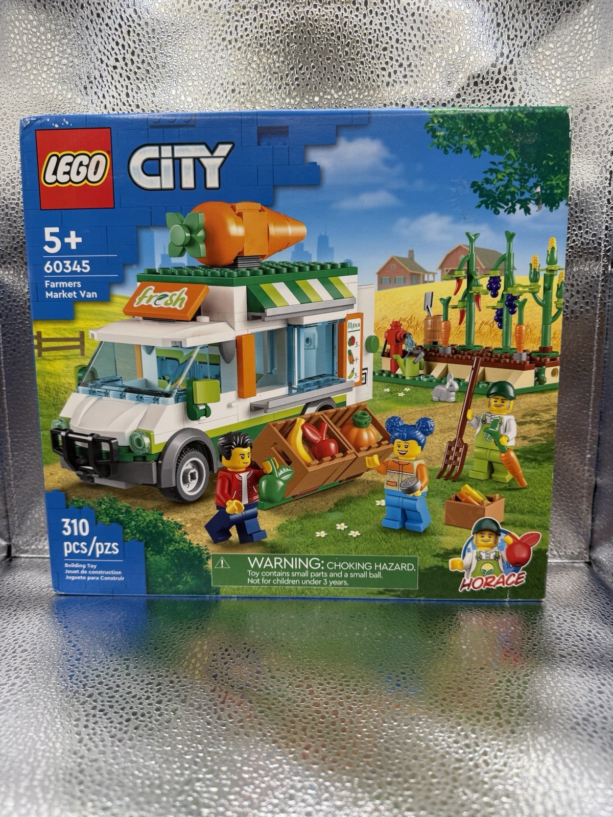 LEGO City Farmers Market Van 60345 New Sealed Farm Rare Retired Fast Ship