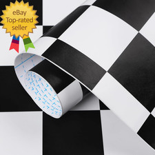 Peel and Stick Wallpaper Mosaic Checkered Black and White Contact Paper