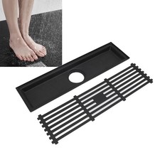 Linear Floor Drain Large Drainage Capacity Odor Blocking Shower Floor Drain
