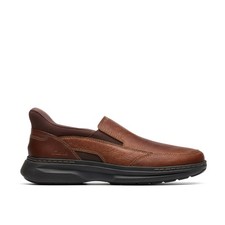 Clarks Mens Craftwell Step Brown Leather Casual Shoes