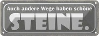 Blechschild 10X27 Cm Auch Andere Wege Haben Sterne Dekoration Spruch Zitat Deko