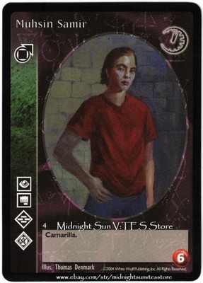 Muhsin Samir Tremere Gehenna V:TES VTES Vampire CCG