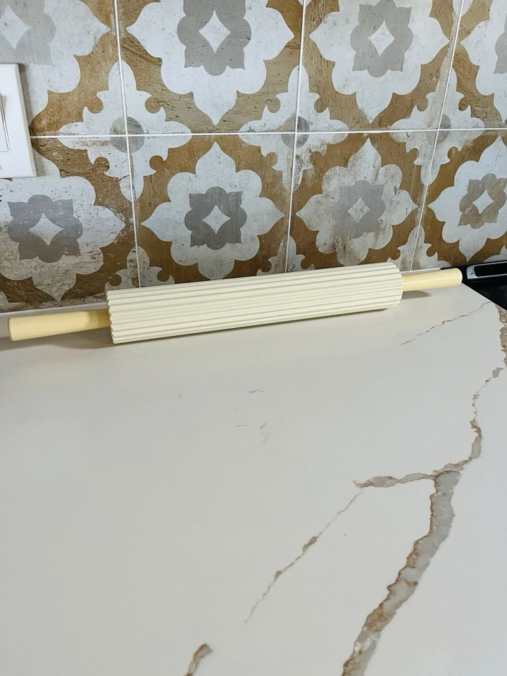 PIN ENROLLADOR ACANALADO MATFER Hecho en Francia Pastelero 24” L Foto 2 de 4