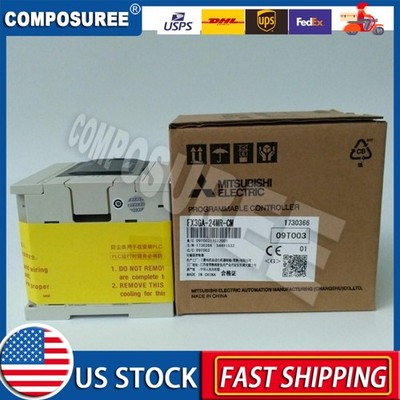 One New Mitsubishi FX3GA-24MR-CM Programmable Controller FX3GA24MRCM