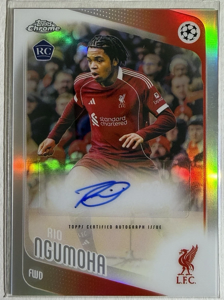 Soccer Liverpool Autographed Sports Trading Cards & Accessories