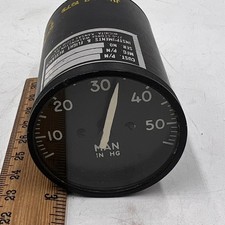 VTG Instruments & Flight Research, MANIFOLD PRESSURE IN HG  INDICATOR GAUGE 2
