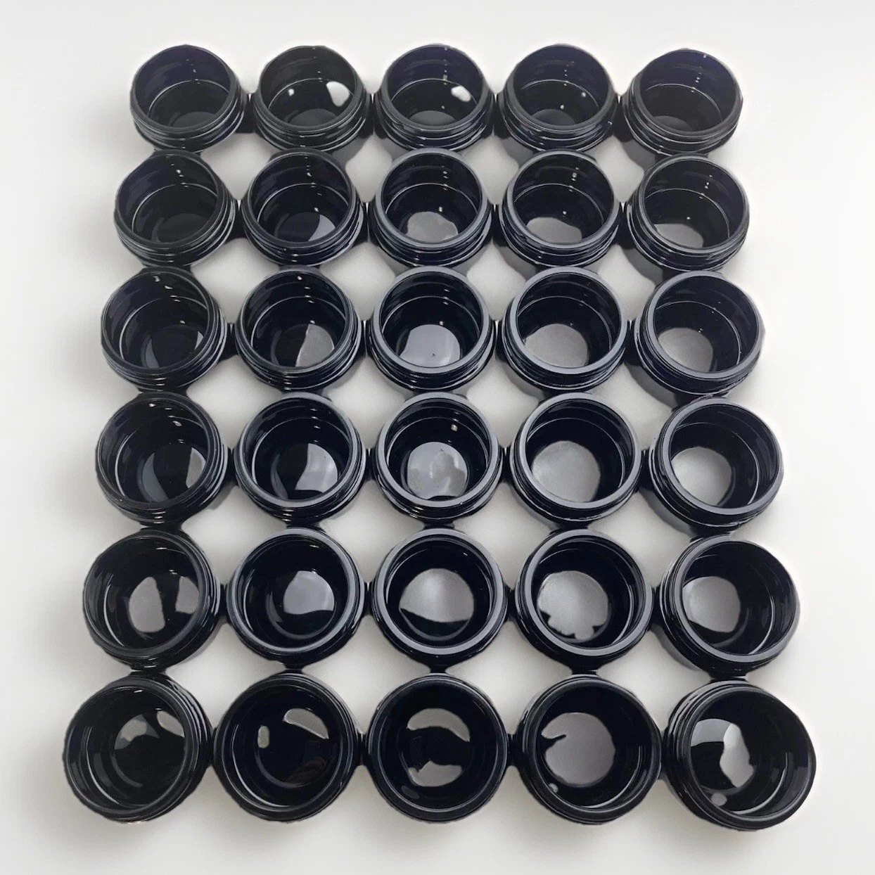 Lot of 30 - Miron Cosmetic Superwide 30 ml Jar Biophotonic Glass Jar Only No Lid