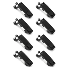 8Pcs Compression  Lock Zinc Alloy Flush Lever  Adjustable Grip Range 0.043655
