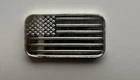 1 Gram Silver Bars (3) – .999 Fine Silver – American Flag Design