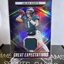 Panini 2023 Illusions Jalen Hurts Great Expectations GE-JHU Eagles Memorabilia