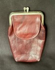 Vintage Rolfs Red Leather Cigarette Case 5.25