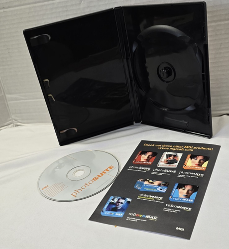 MGI Photosuite Version 4.0 - (PC 2001 MGI) PC Home & Office- CD - Picture 6 of 9