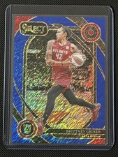 2025 Panini Select WNBA #228 Brittney Griner Blue Shimmer Prizms FOTL 6/7