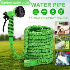 Retractable Magic Hose High Pressure Car Wash Water Gun Garden Watering Hose Por