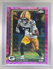 Romeo Doubs 2025 Topps Chrome #106 Pink Wave Refractor /250