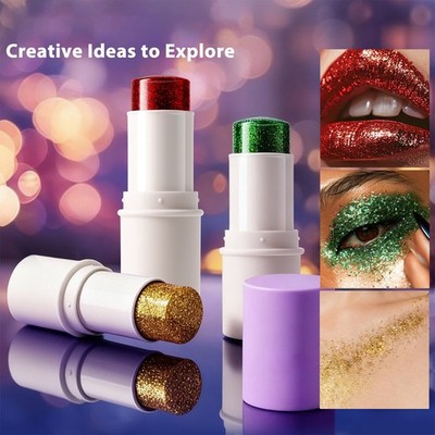 1Pcs Glitter Stick For Halloween Cosplay Highlighter Tinted Stick Glittery