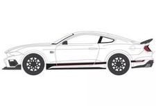 1/64 Greenlight 2021 Ford Mustang Mach 1 Oxford White Diecast Model