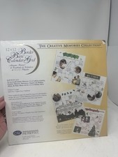 Creative Memories 12x12 border Basic Calendar Grid Pages 6 sheets 12 pages New