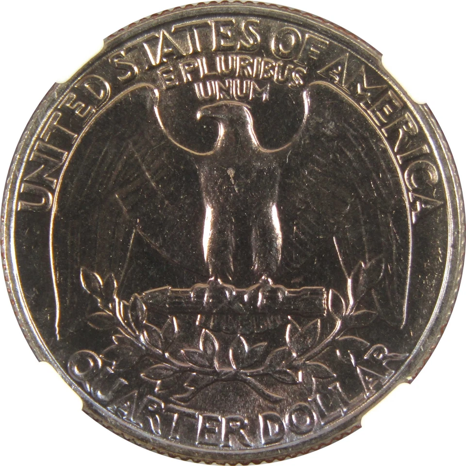 1981 P Washington Quarter MS 67 NGC Clad 25c Uncirculated SKU:I9540 - Image 4 of 4