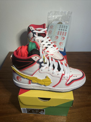 Nike SB DUNK HIGH PRO QS Unicorn Gundam (DH7717-100) EU36.5 US4.5 Men,US 6 Women