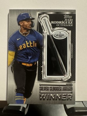 2024 Topps Series 2 - 2023 Silver Slugger Black #SS-JR Julio Rodriguez 273/299