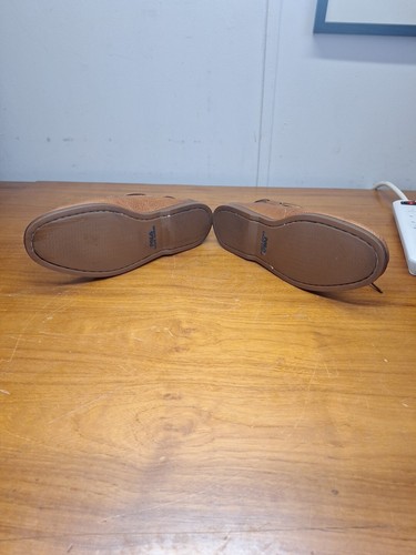 Polo Ralph Lauren Mens Bienne Tumbled Leather Laced Boat Shoe Brown Size 9D - Picture 8 of 11
