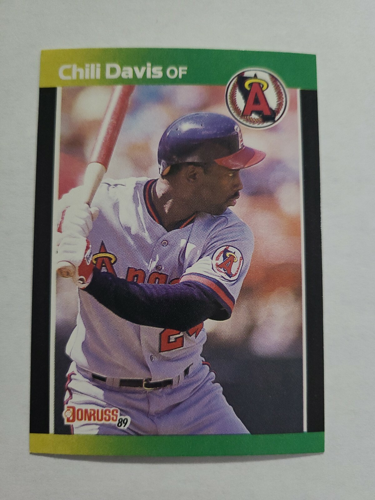 CHILI DAVIS 1989 DONRUSS BASEBALL'S BEST BASEBALL CARD # 115 D9767 | eBay