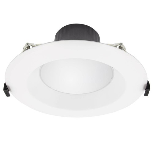Maxxima Recessed Commercial LED Downlight 5" H x 11.6" W x 5" D Dimmable White - Picture 3 of 9