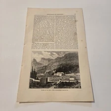 Works Buena Vista Vinecultural Association California c. 1864 Engraving (367)