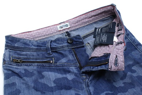 Tommy Hilfiger Woodland Skinny Julie Printed Stretch Jeans Girls 14 Years Blue - Picture 4 of 9