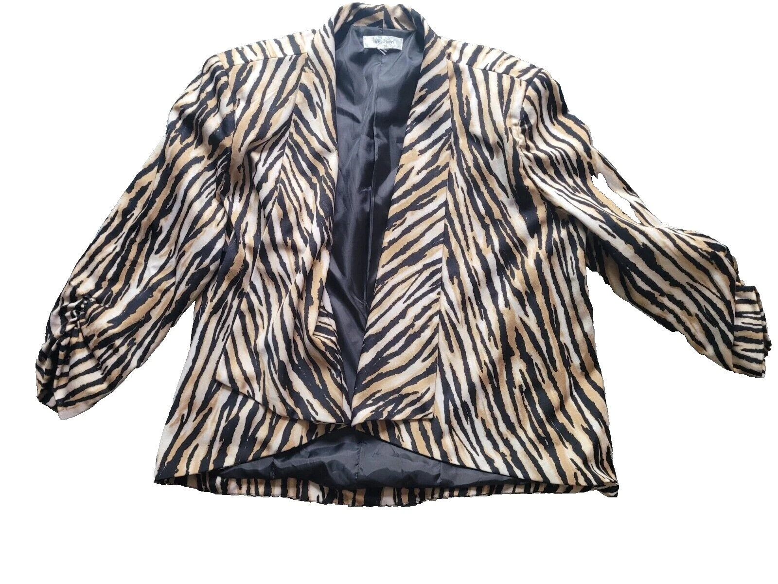 Dressbarn marrón a rayas abrigos, chaquetas y chalecos para Mujeres